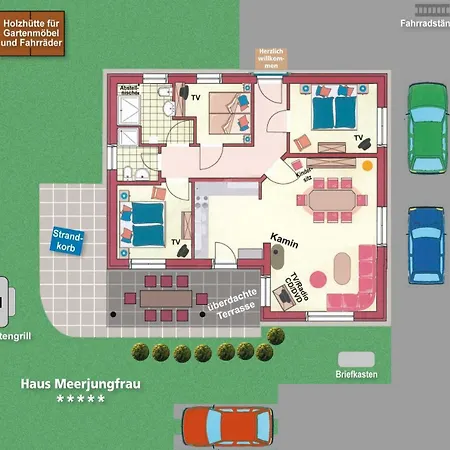 Apartman Haus Meerjungfrau Karlshagen